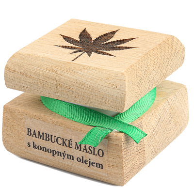 RaE přírodní kosmetika - Bambucké tělové máslo s konopným olejem  50 ml