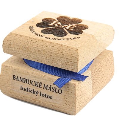 RaE přírodní kosmetika - Bambucké tělové máslo s vůní indického lotosu  50 ml