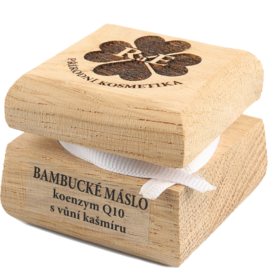 RaE přírodní kosmetika - Bambucké tělové a pleťové máslo s koenzynem Q10 s vůní kašmíru  50 ml