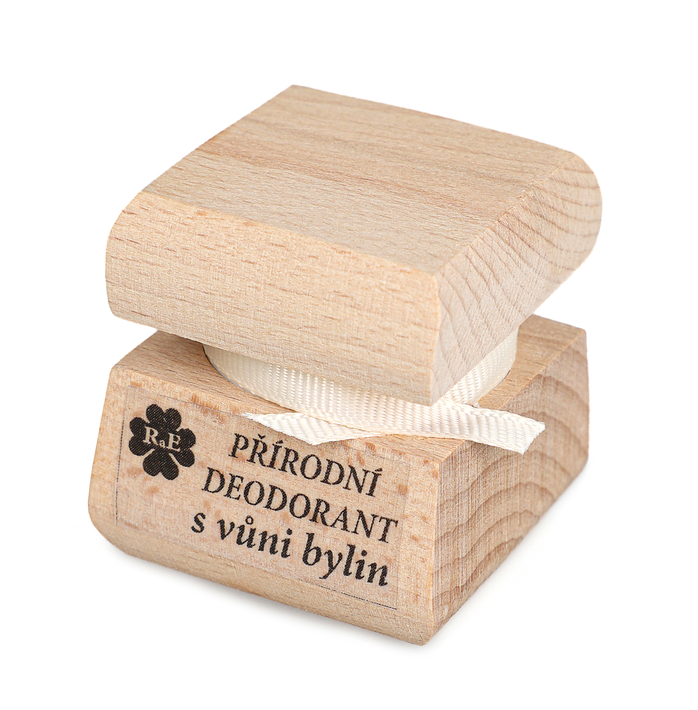 Přírodní krémový deodorant s vůní bylinek