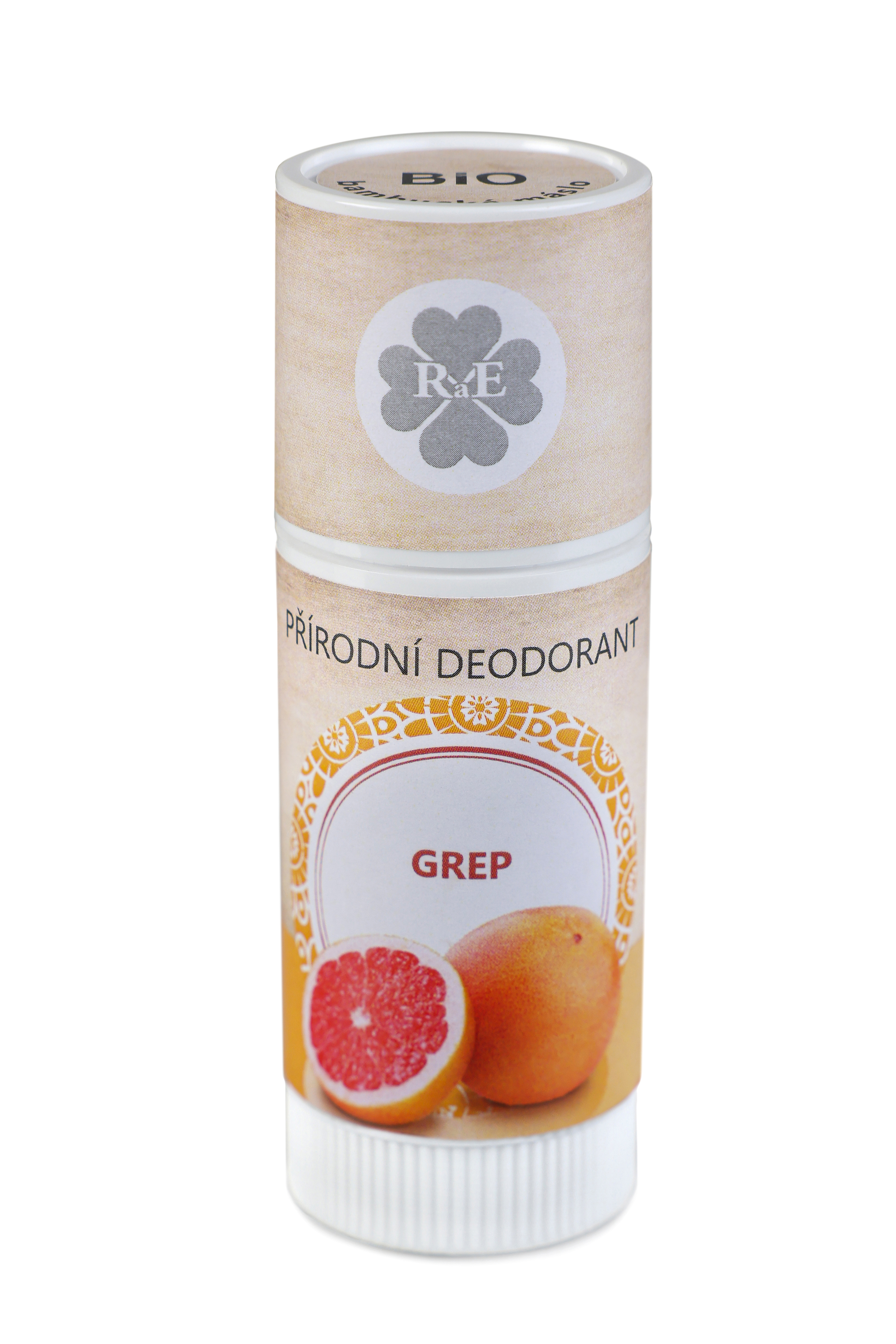 Přírodní deodorant BIO bambucké máslo s vůní grepu 25 ml