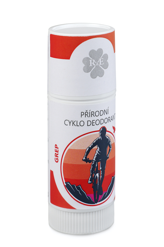 CYKLO PŘÍRODNÍ DEODOARNT GREP PRO FANOUŠKY HORSKÉ CYKLISTIKY