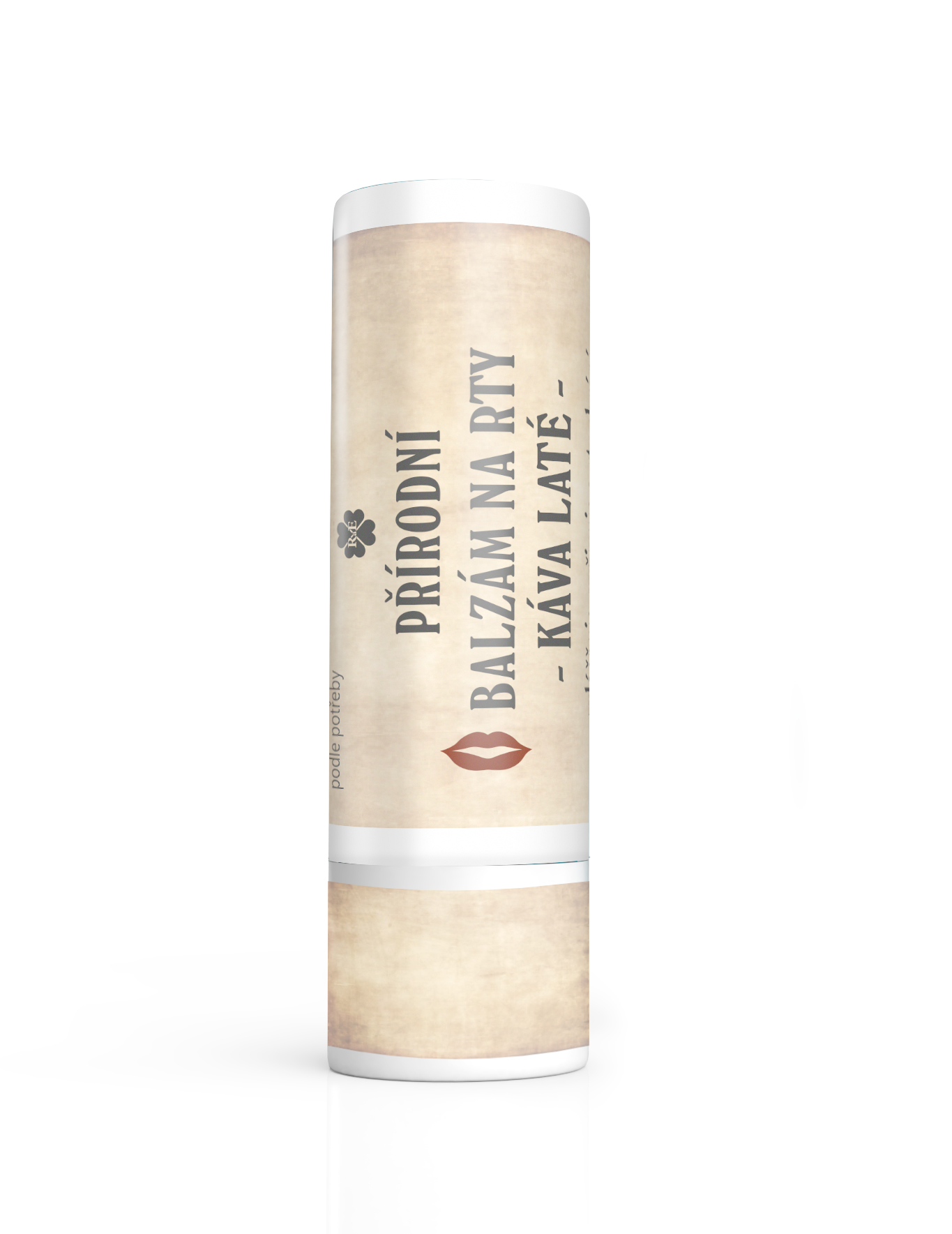 BIO balzám na rty s příchutí kávy laté 7,5 ml