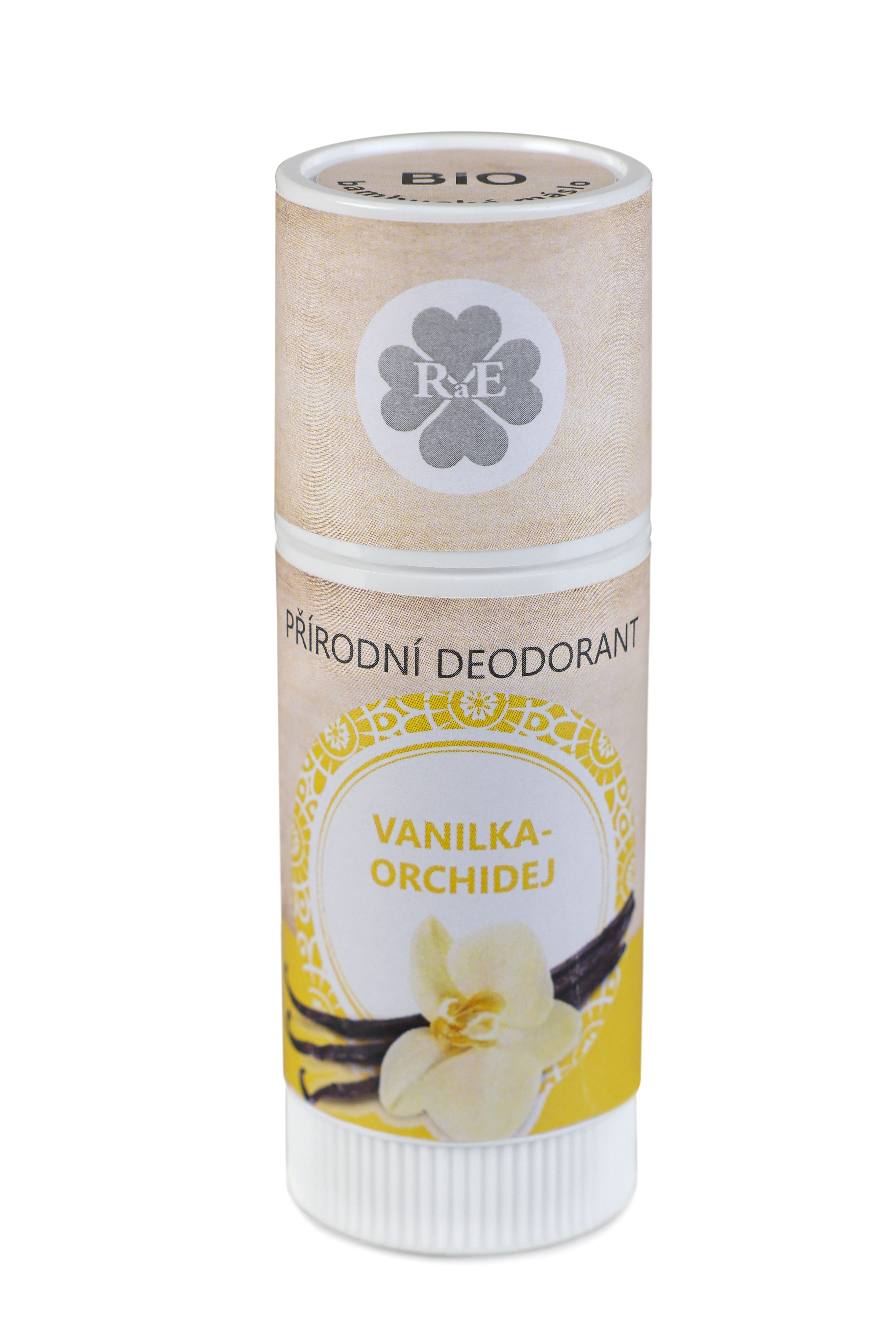 Přírodní deodorant BIO bambucké máslo s vůní vanilky a orchideje 25 ml