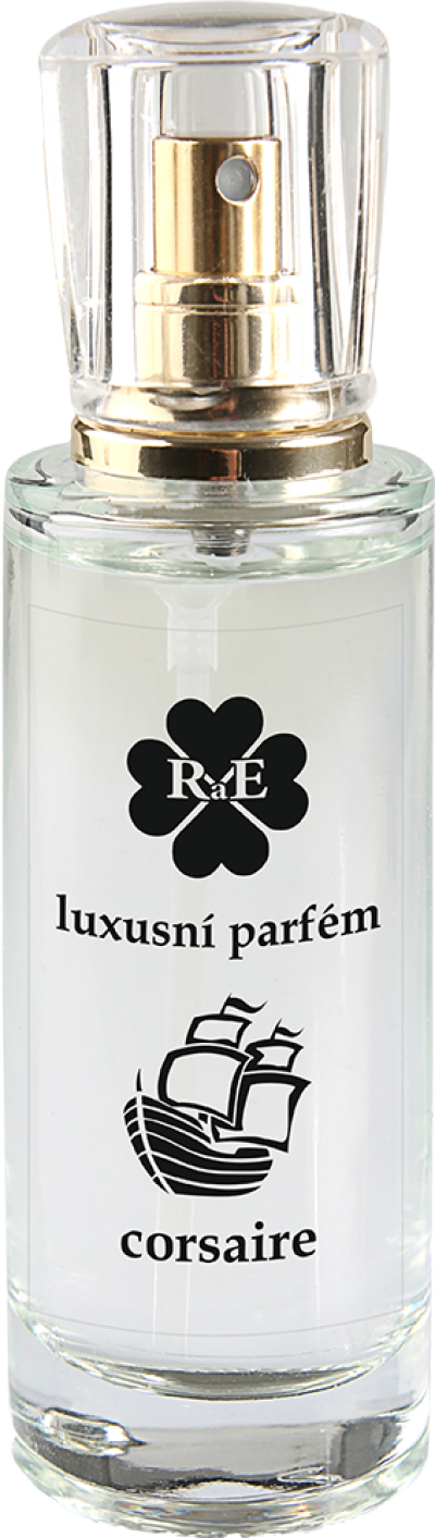 RaE přírodní kosmetika - Luxusní tekutý parfém Corsaire - sklo 30 ml