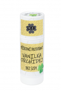Přírodní deodorant BEZ SODY vanilka orchidej  - 25 ml