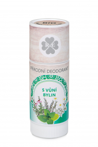 Přírodní deodorant BIO bambucké máslo s vůní bylinek 25 ml