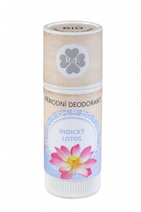 Přírodní deodorant BIO bambucké máslo s vůní indického lotosu 25 ml