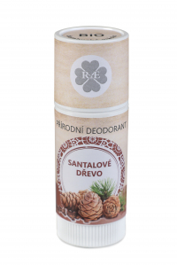 Přírodní deodorant BIO bambucké máslo s vůní santalového dřeva 25 ml