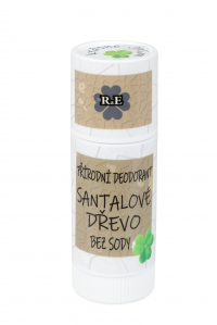 Přírodní deodorant BEZ SODY santalové dřevo - 25 ml