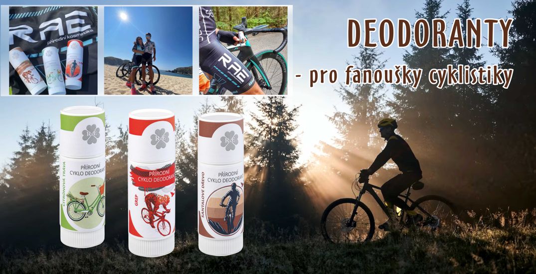 Deodoranty pro cyklisty